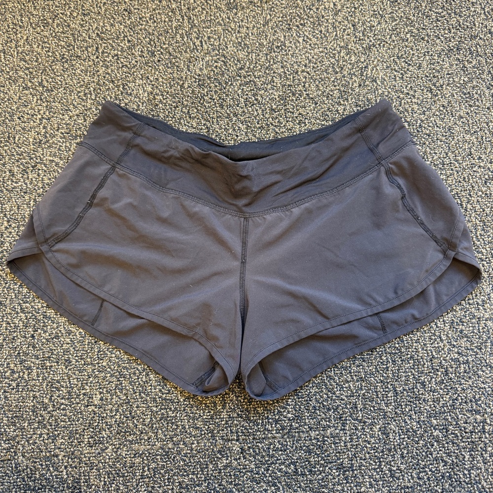 Black Lululemon Running Shorts